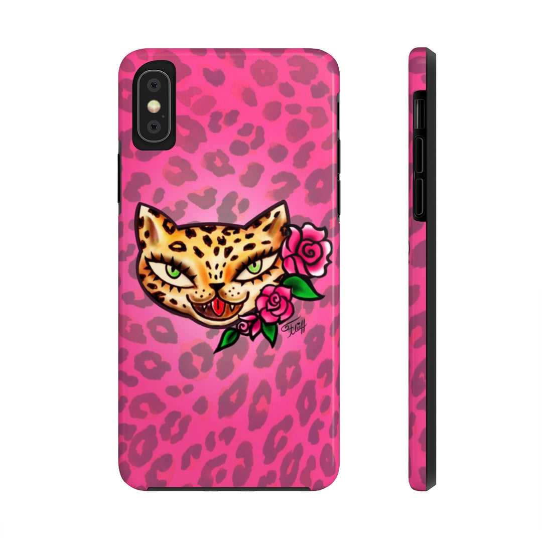 Leopard Kitty • Phone Case