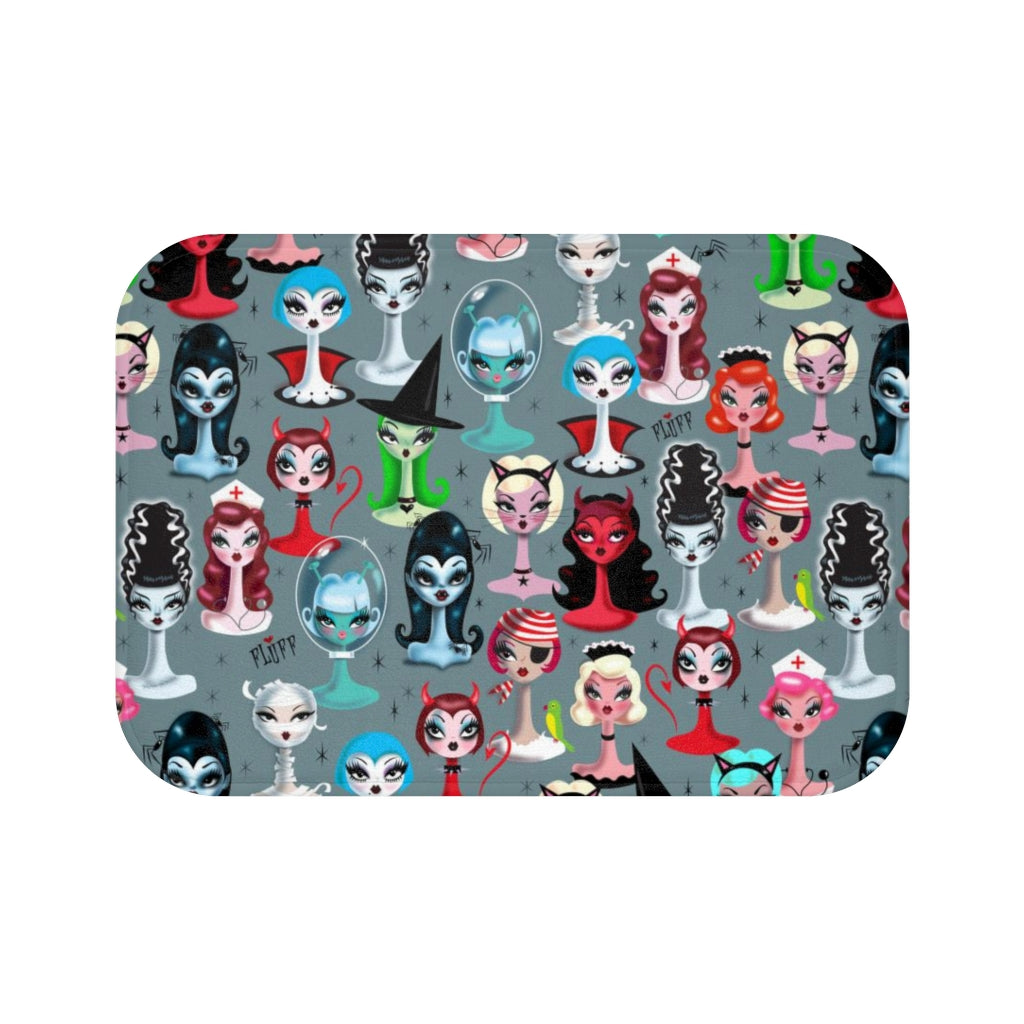 Spooky Dolls • Bath Mat