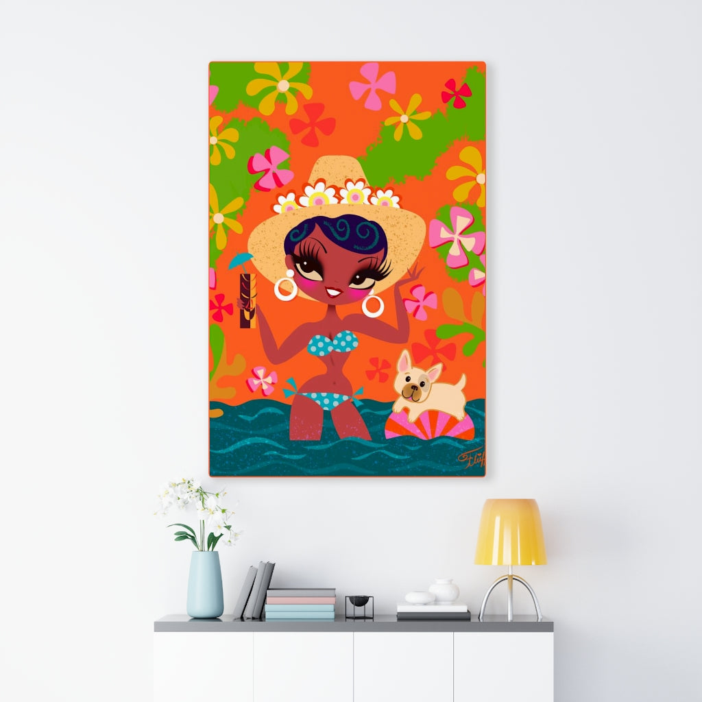 Palm Springs Cutie • Canvas Gallery Wrap