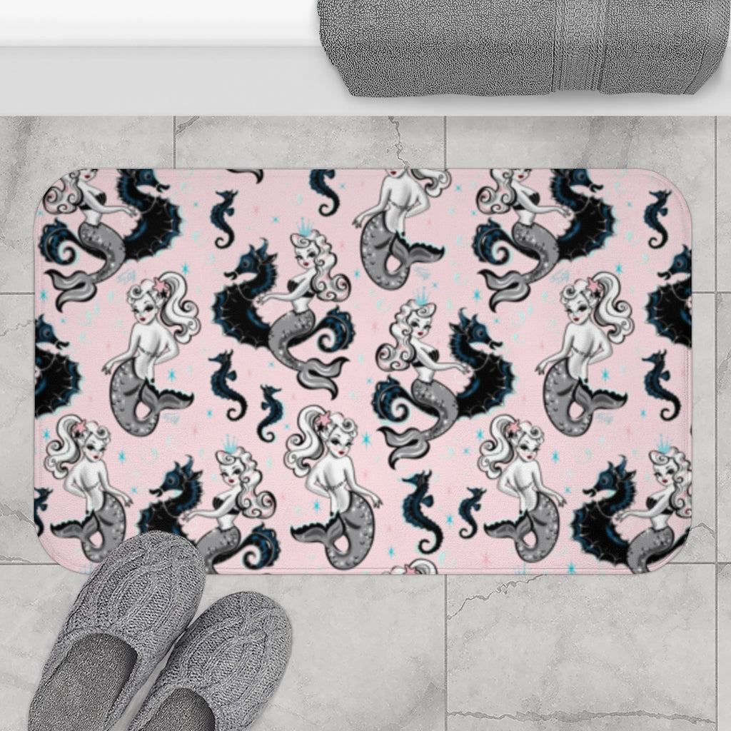 Pearla on Pink • Bath Mat