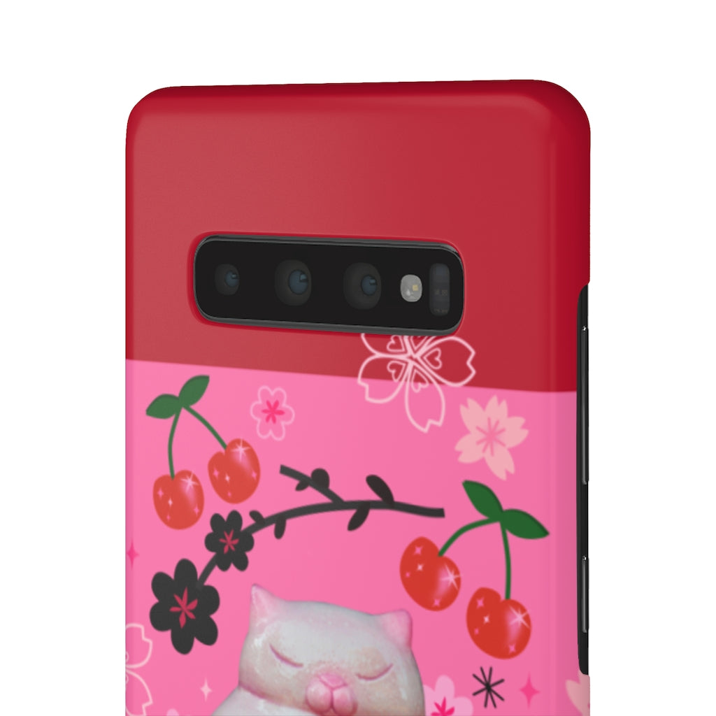 Sumo Kitty on Pink • Samsung Galaxy Phone Case