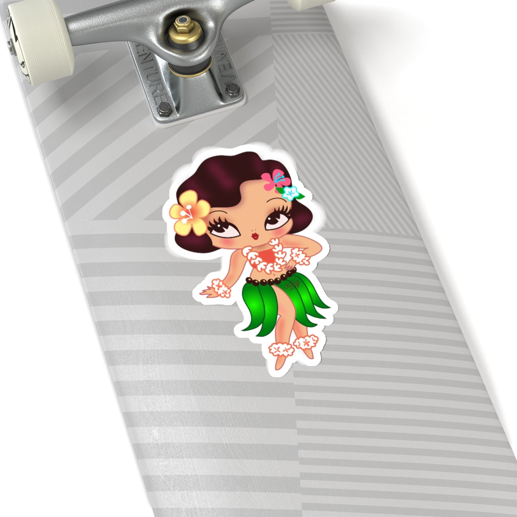 Hula Lulu Dancing • Kiss-Cut Sticker