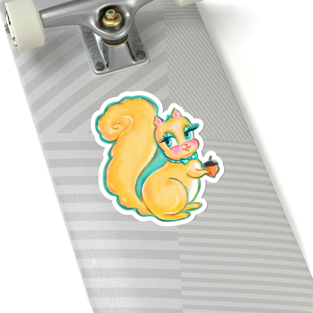 Yellow Squirrel • Kiss-Cut Sticker