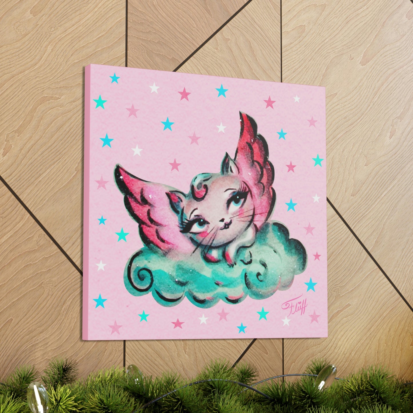 Angel Kitty • Canvas Gallery Wrap