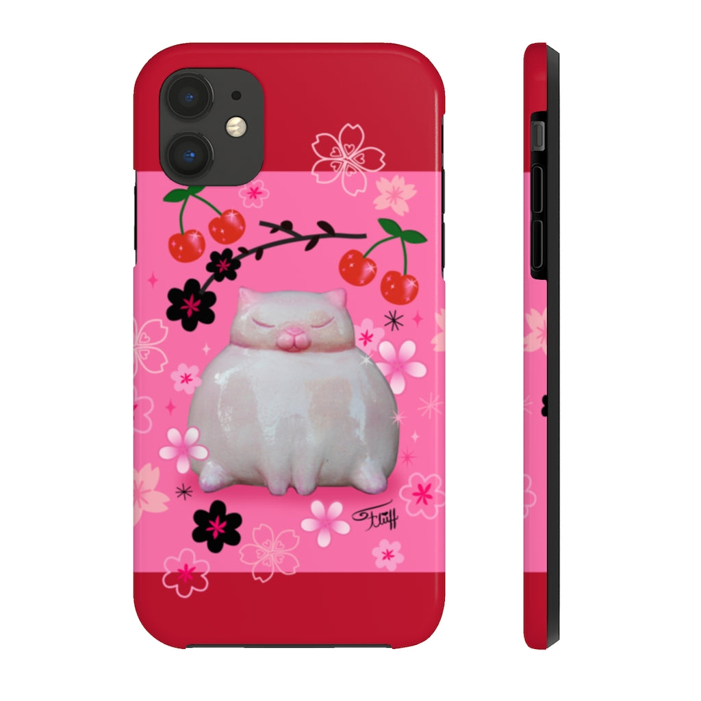 Sumo Kitty on Pink • Phone Case