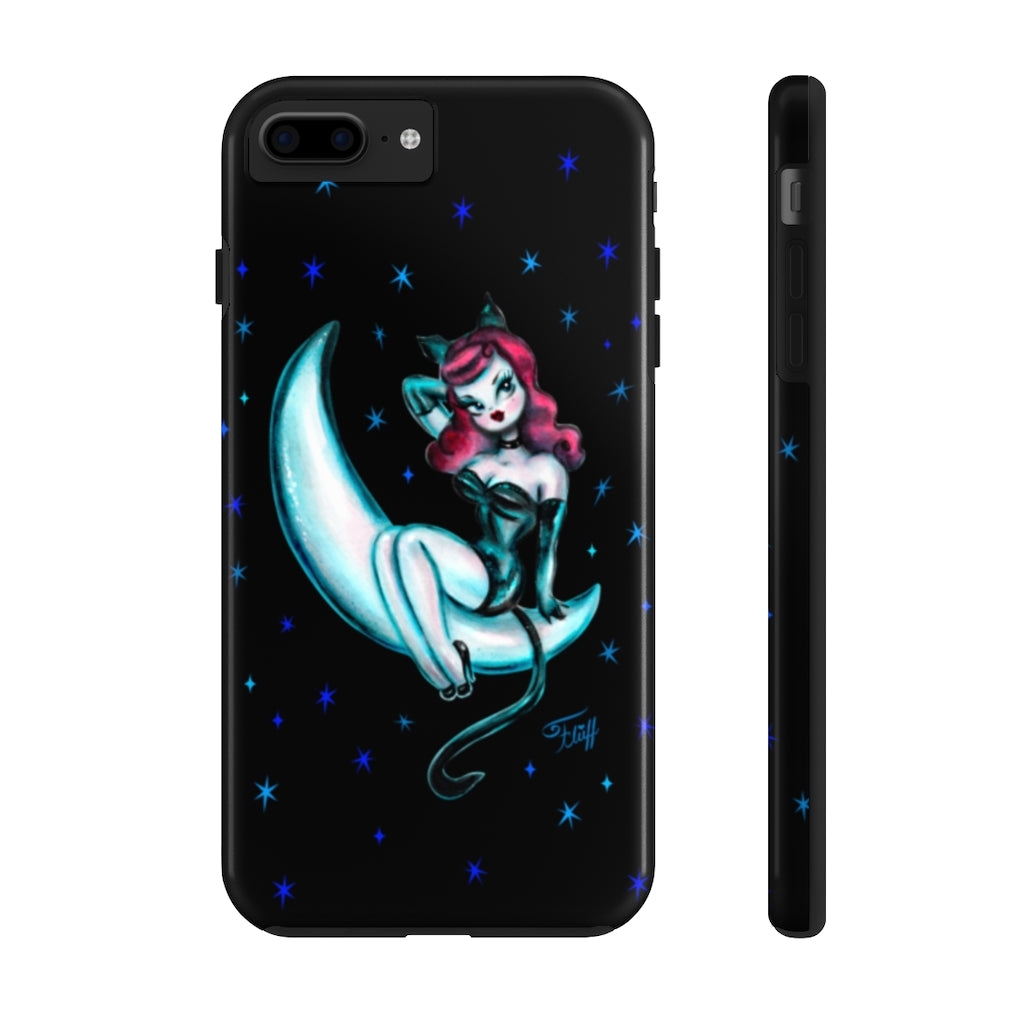 Kitten on the Moon • Phone Case