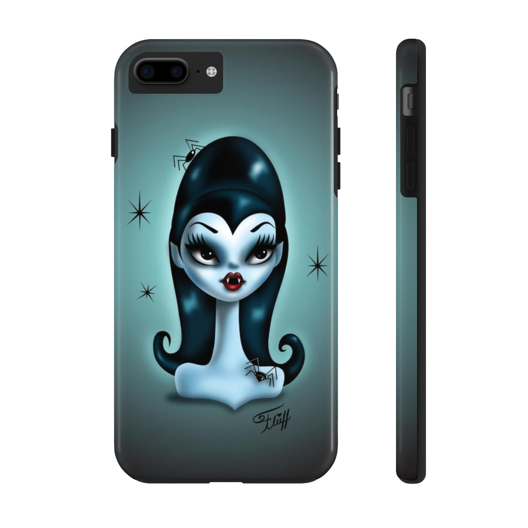 Vampire Doll with Spiders- Spooky Dolls • Phone Case