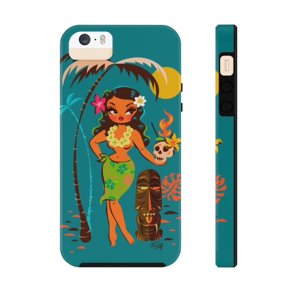 Tiki Temptress • With Skull Mug • Phone Case