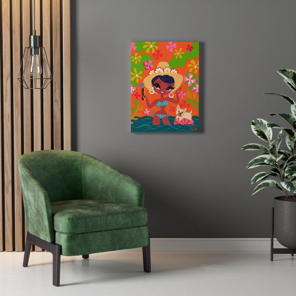 Palm Springs Cutie • Canvas Gallery Wrap