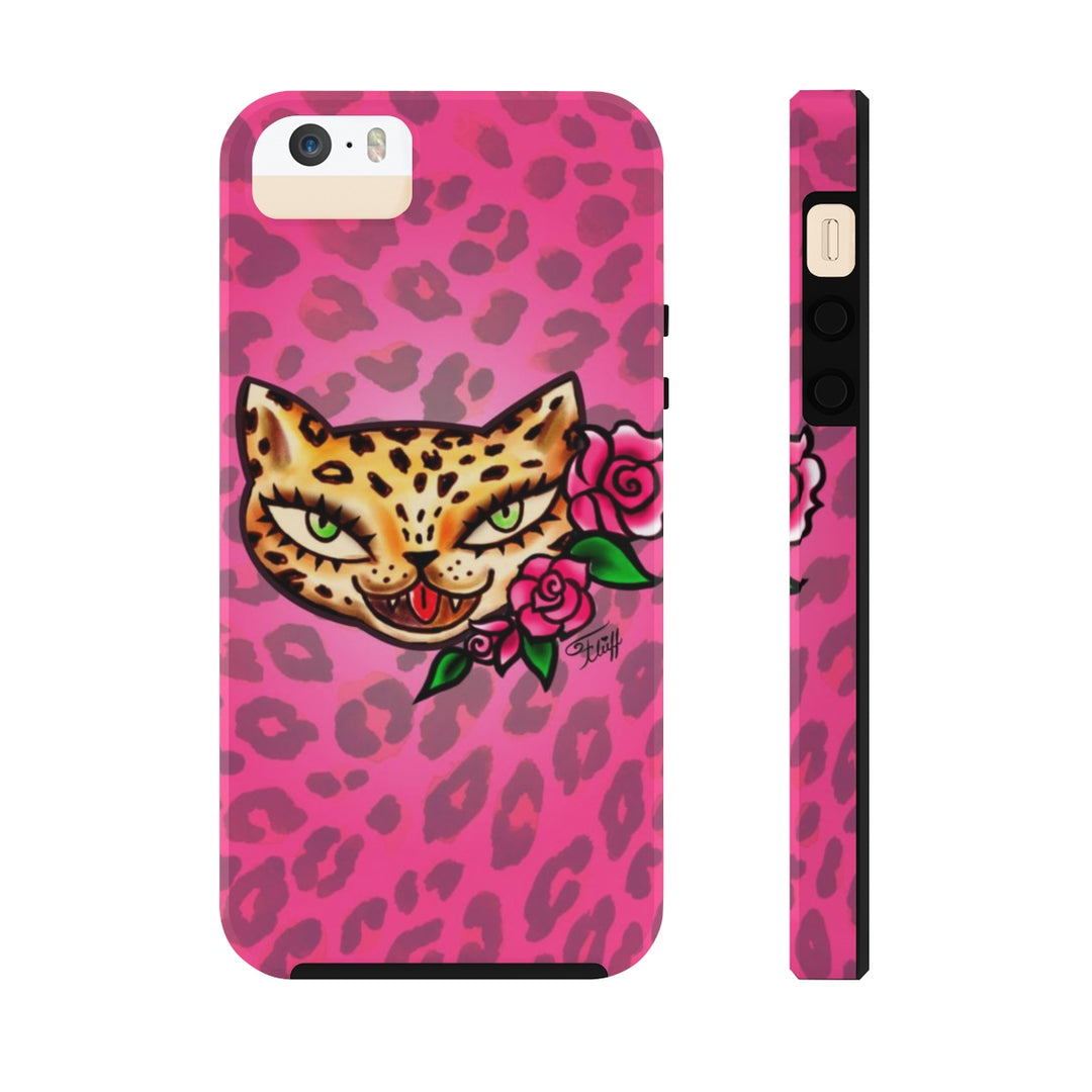 Leopard Kitty • Phone Case