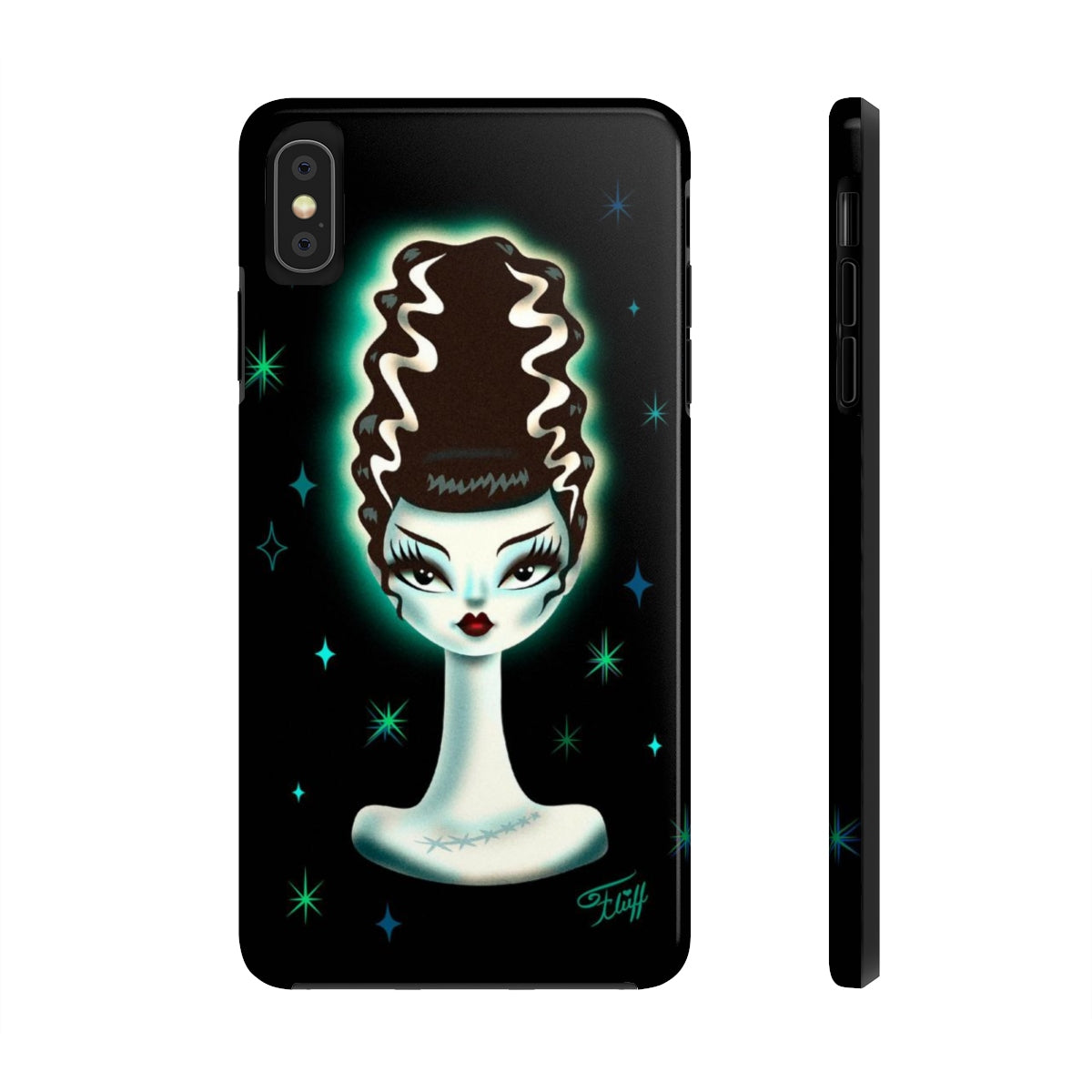 Spooky Dolls - Bride of Frankenstein • Phone Case