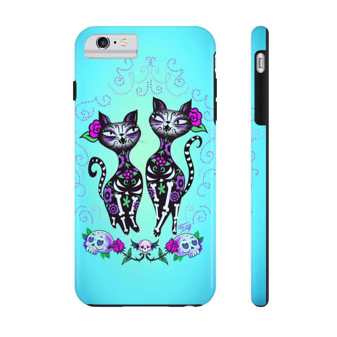 Sugar Skull Cats • Phone Case