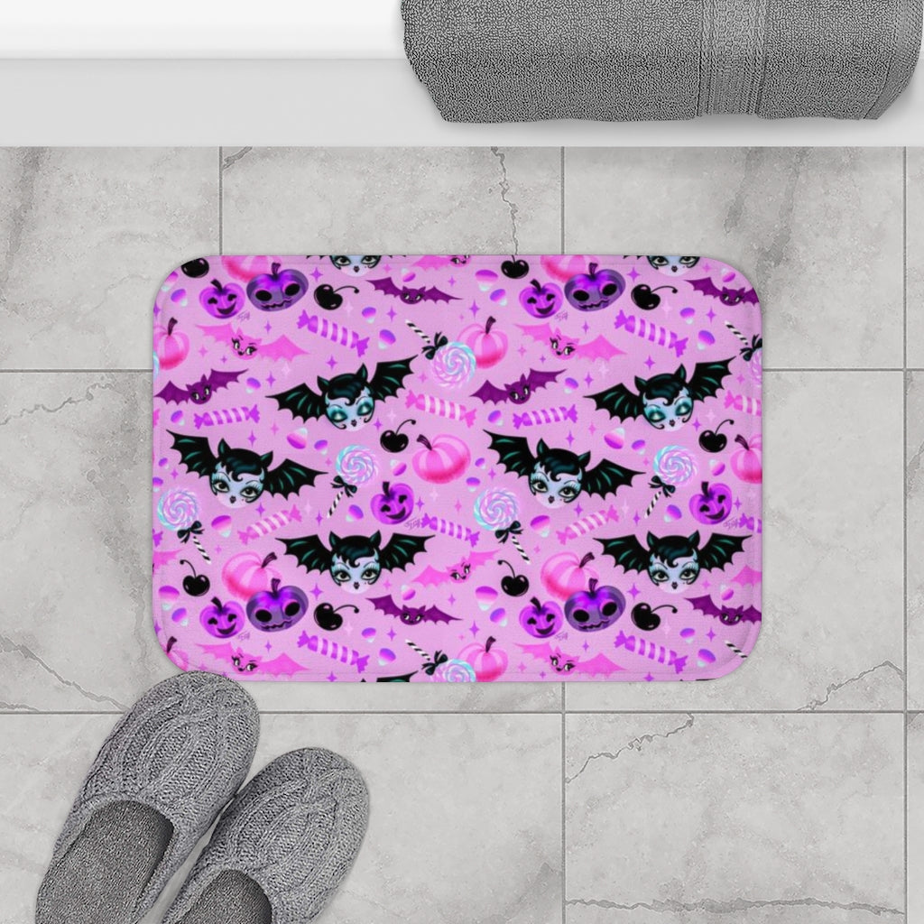 Vampire Dolly on Lilac• Bath Mat