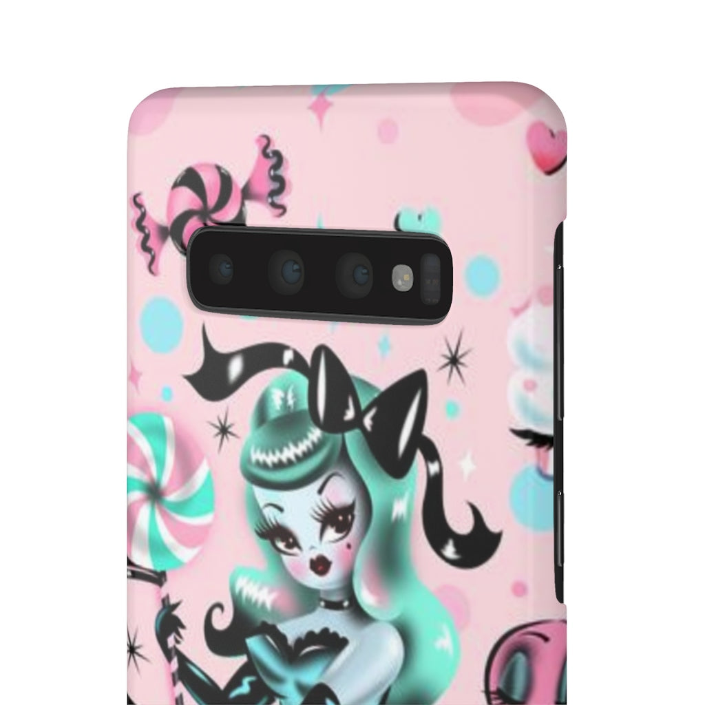 Mint Sugar Pinup Doll • Samsung Galaxy Phone Case