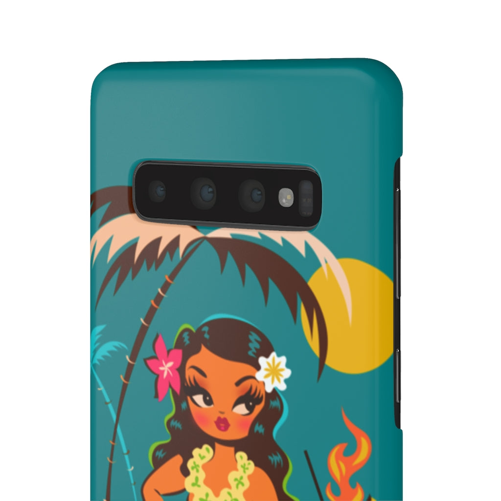 Tiki Temptress • With Skull Mug • Samsung Galaxy Phone Case