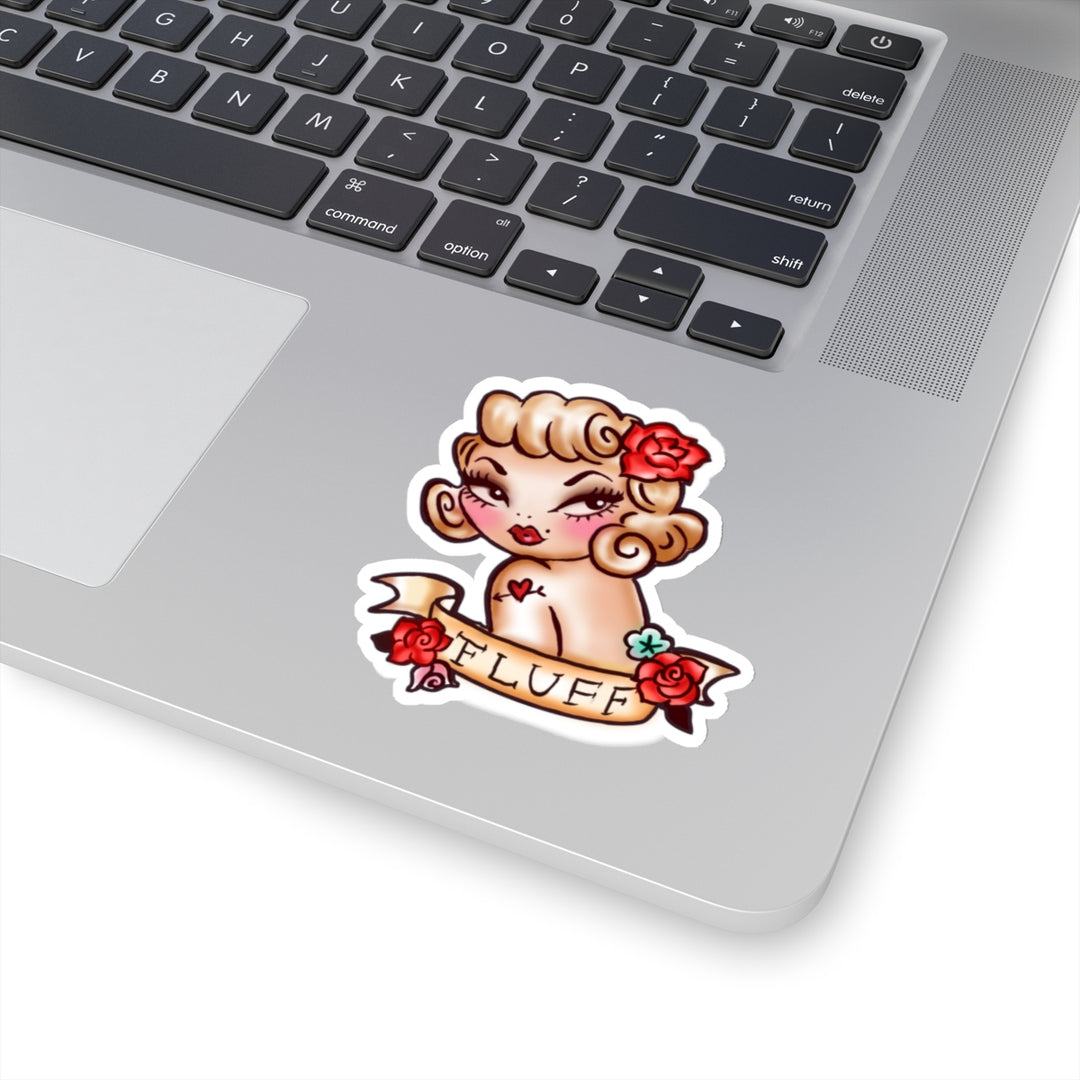 Lady Leopard • Kiss-Cut Sticker