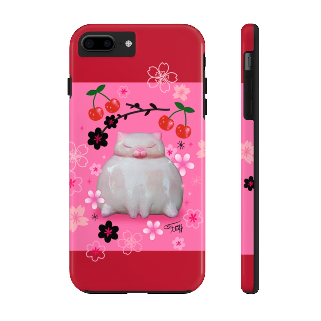 Sumo Kitty on Pink • Phone Case