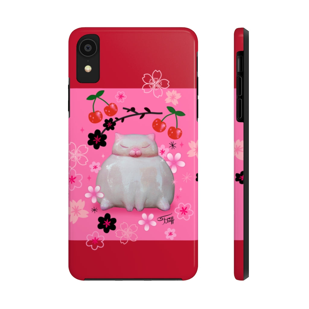 Sumo Kitty on Pink • Phone Case