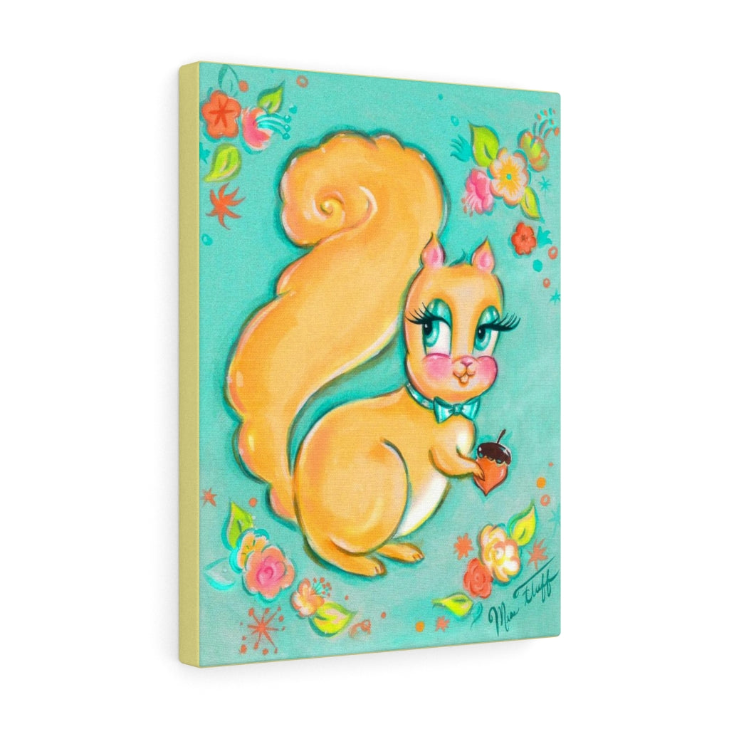 Cute Lemon Squirrel • Canvas Gallery Wrap