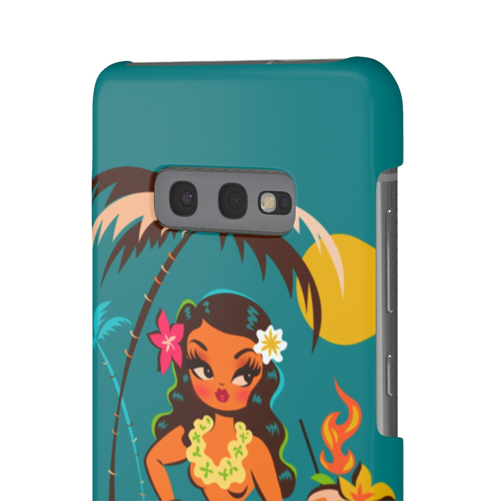 Tiki Temptress • With Skull Mug • Samsung Galaxy Phone Case