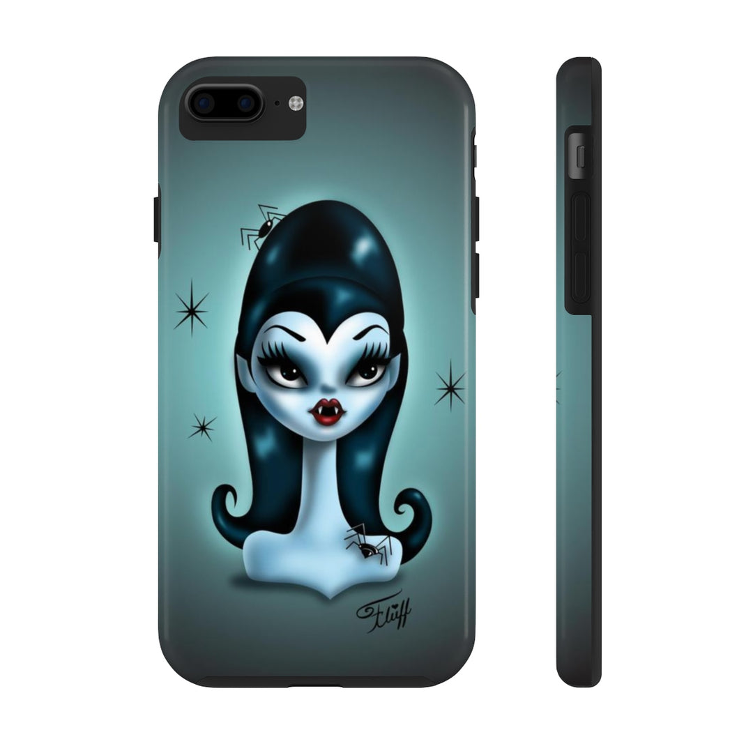 Vampire Doll with Spiders- Spooky Dolls • Phone Case