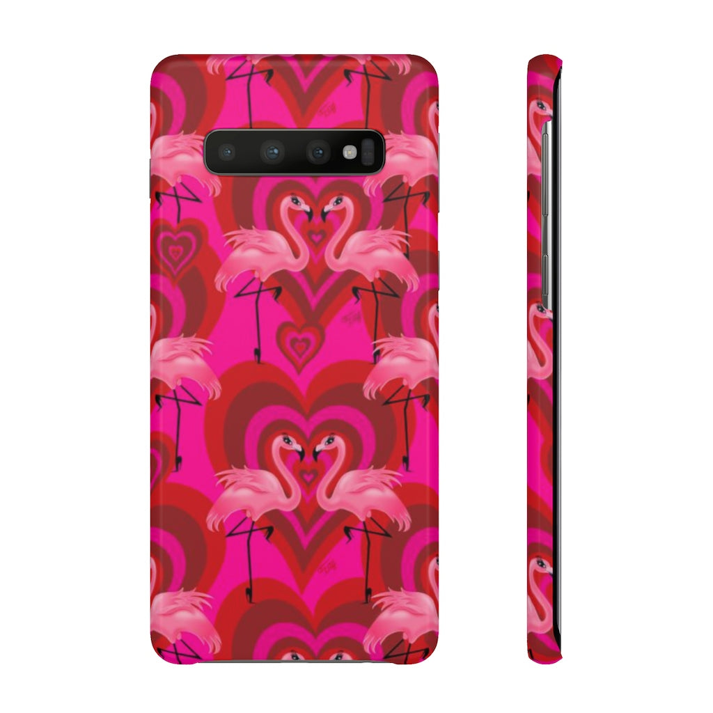 Flamingo Love Pattern • Samsung Galaxy Phone Case