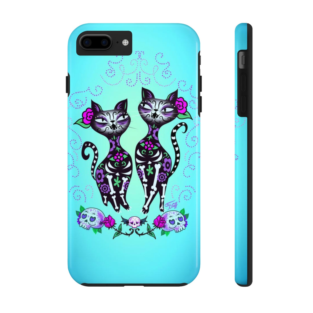 Sugar Skull Cats • Phone Case