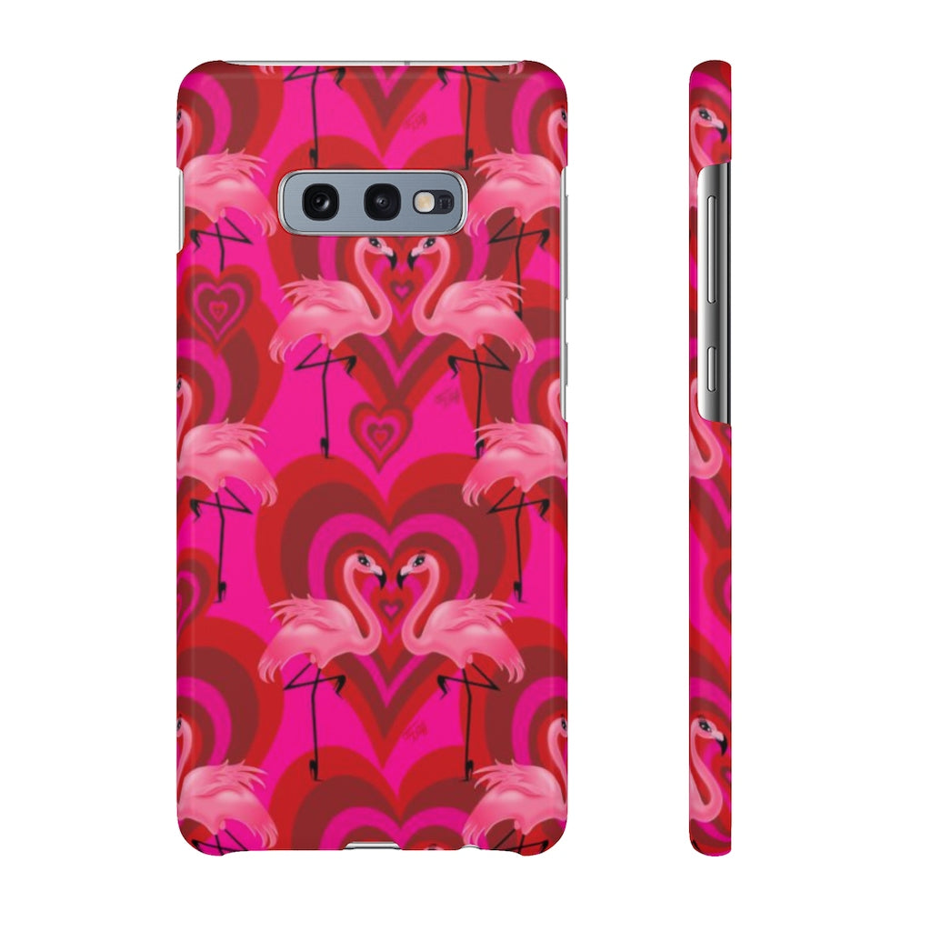 Flamingo Love Pattern • Samsung Galaxy Phone Case