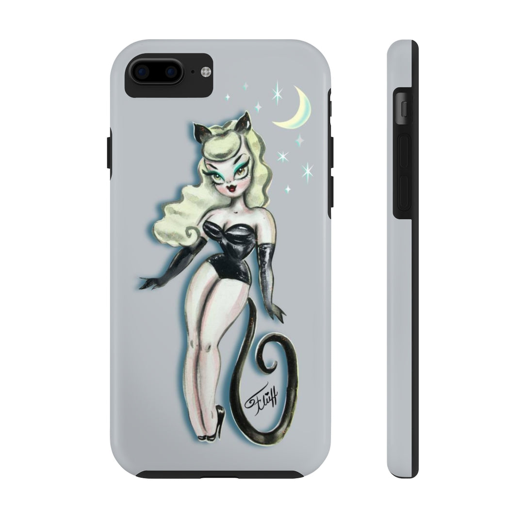 Blonde Cat Girl • Phone Case