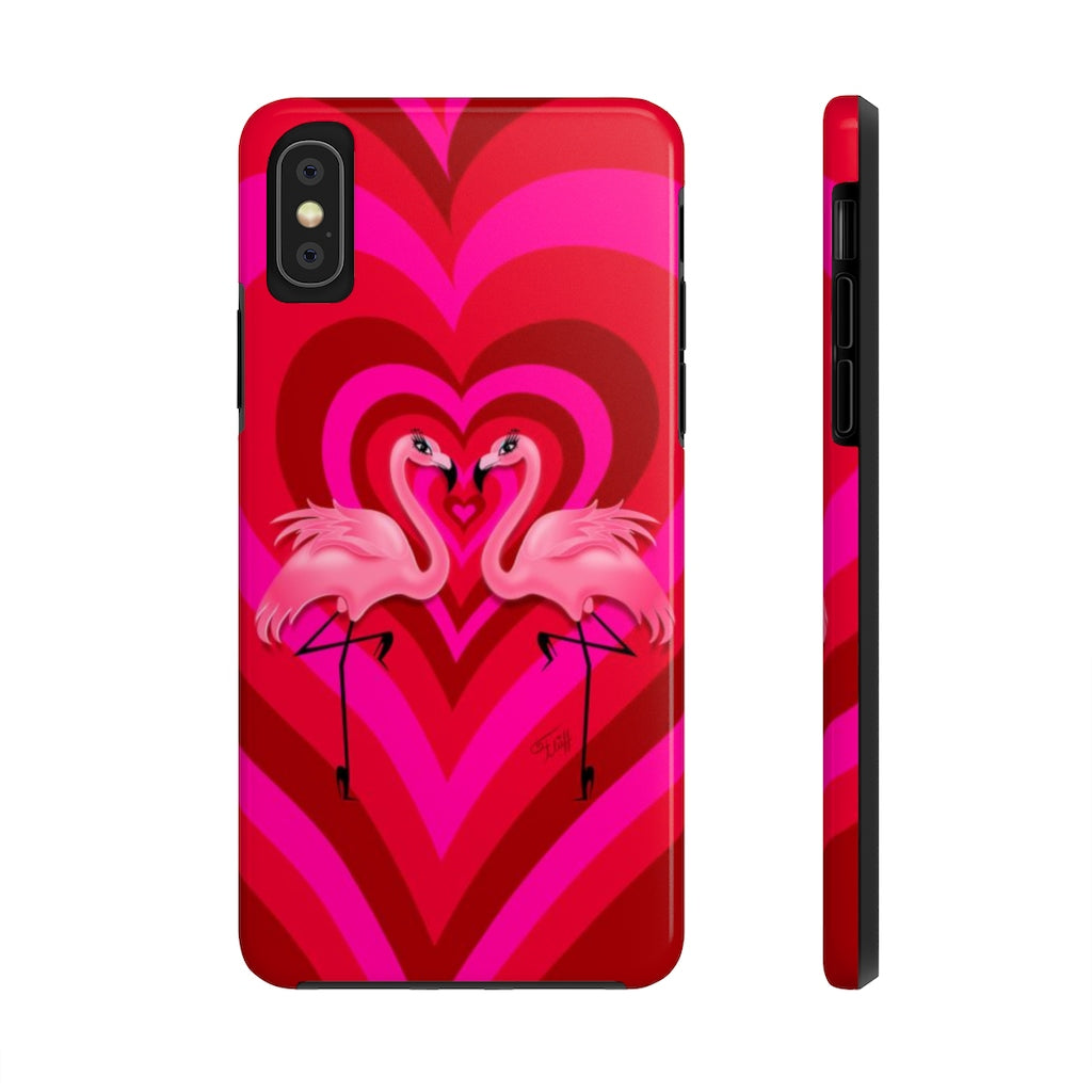 Flamingo Love • Phone Case