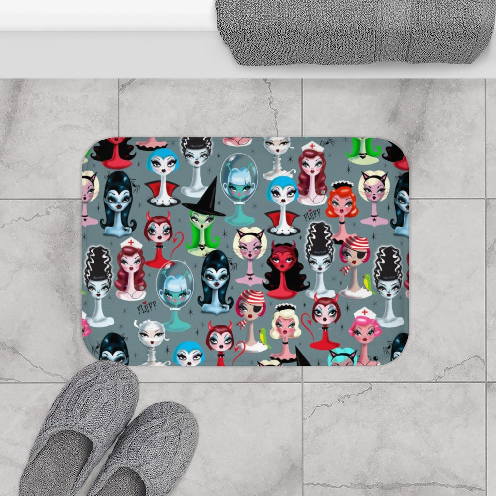 Spooky Dolls • Bath Mat