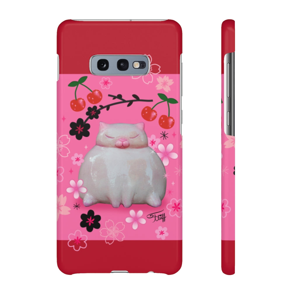 Sumo Kitty on Pink • Samsung Galaxy Phone Case