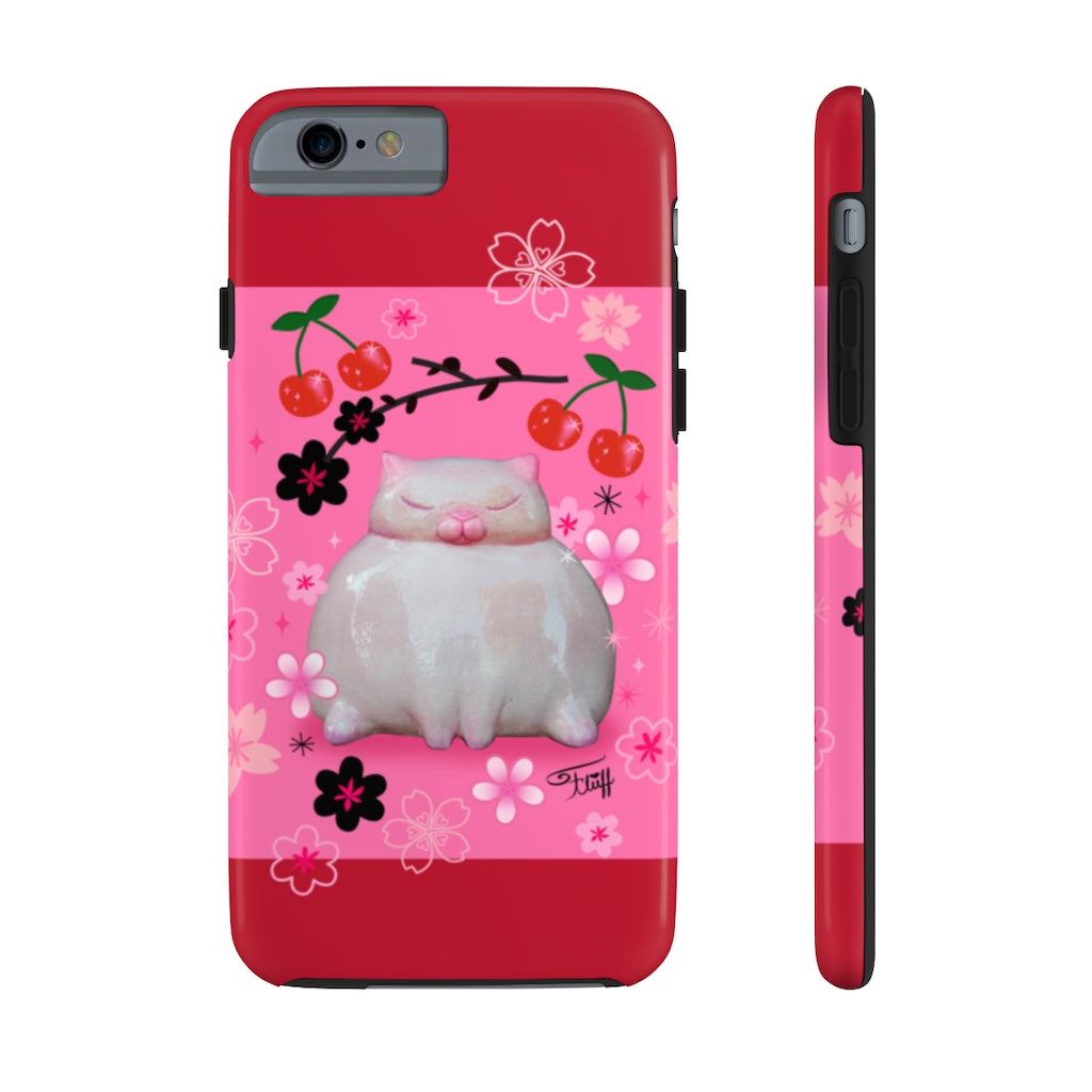 Sumo Kitty on Pink • Phone Case