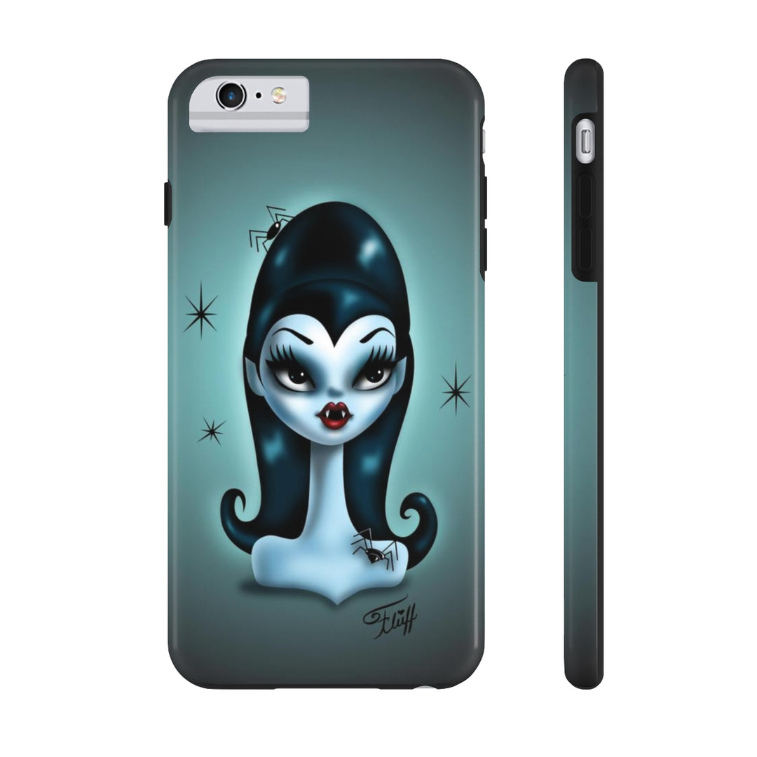 Vampire Doll with Spiders- Spooky Dolls • Phone Case