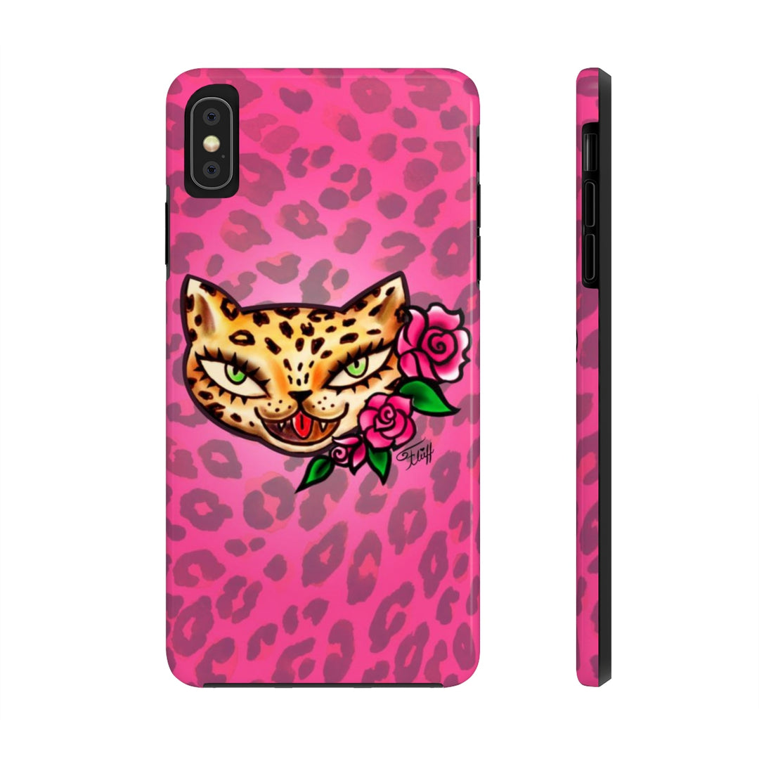 Leopard Kitty • Phone Case