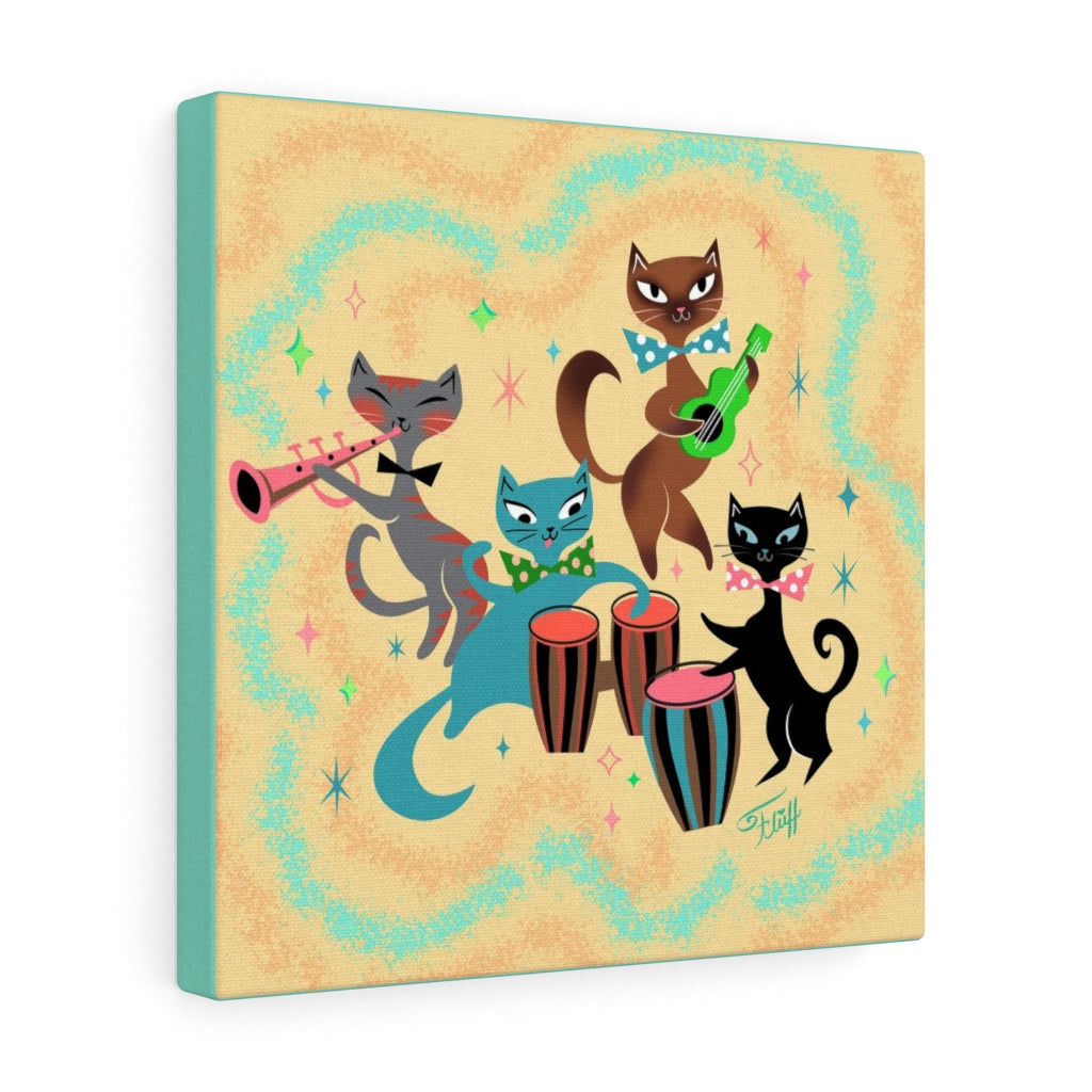 Mambo Kitties Band • Canvas Gallery Wrap