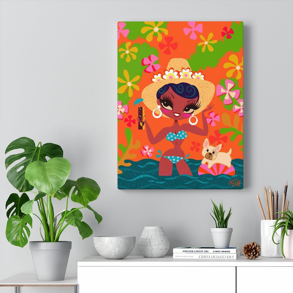 Palm Springs Cutie • Canvas Gallery Wrap