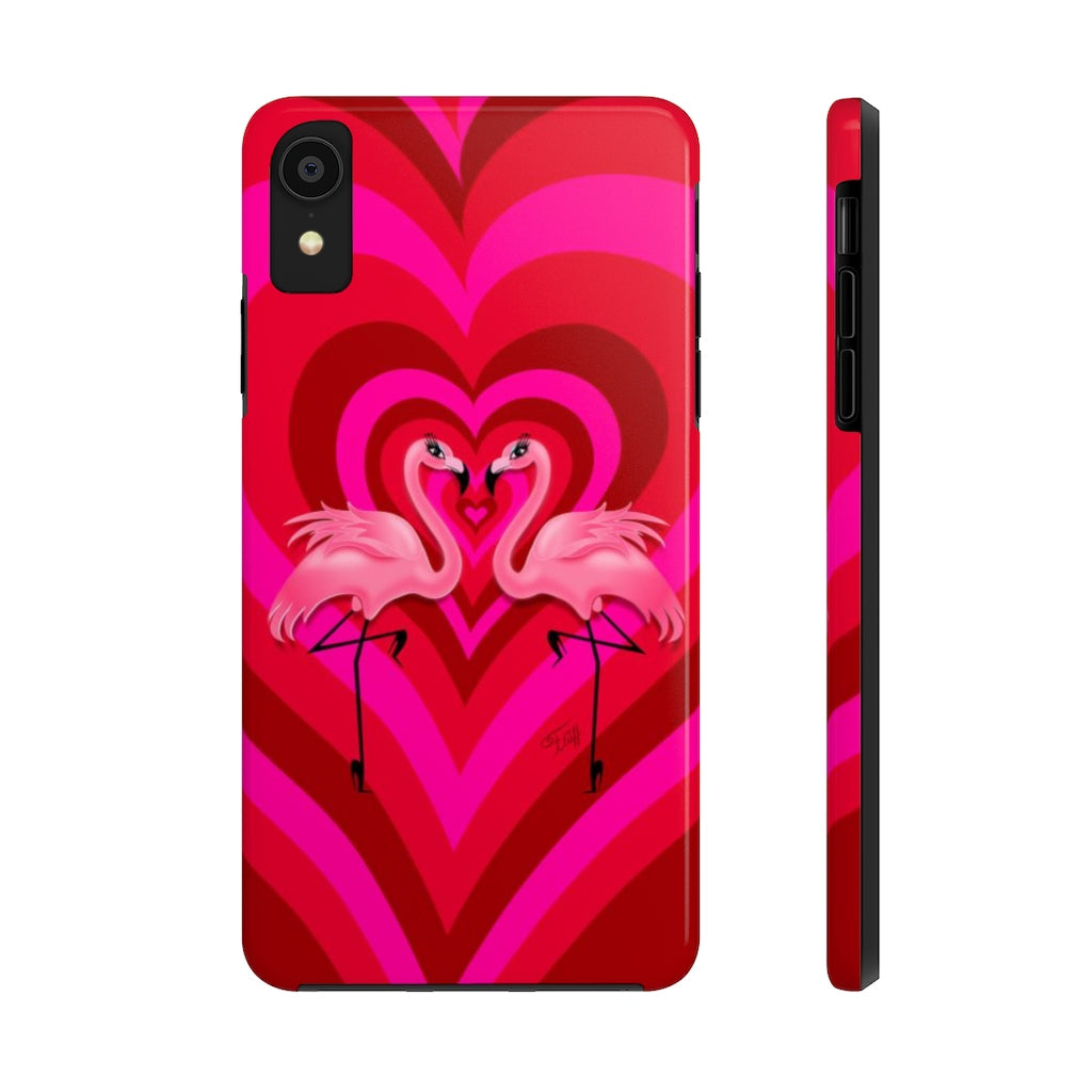 Flamingo Love • Phone Case