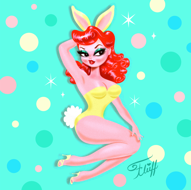 Bunny Girl • Art Print