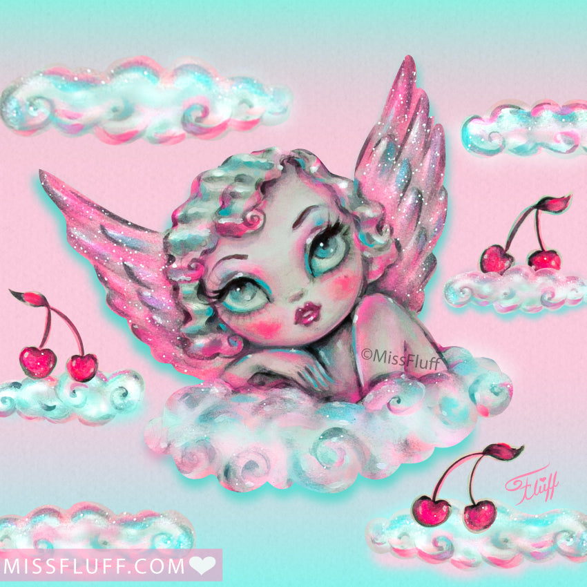 Angel Cherub • Art Print