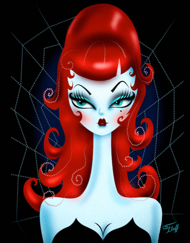 Glamour Ghoul • Art Print