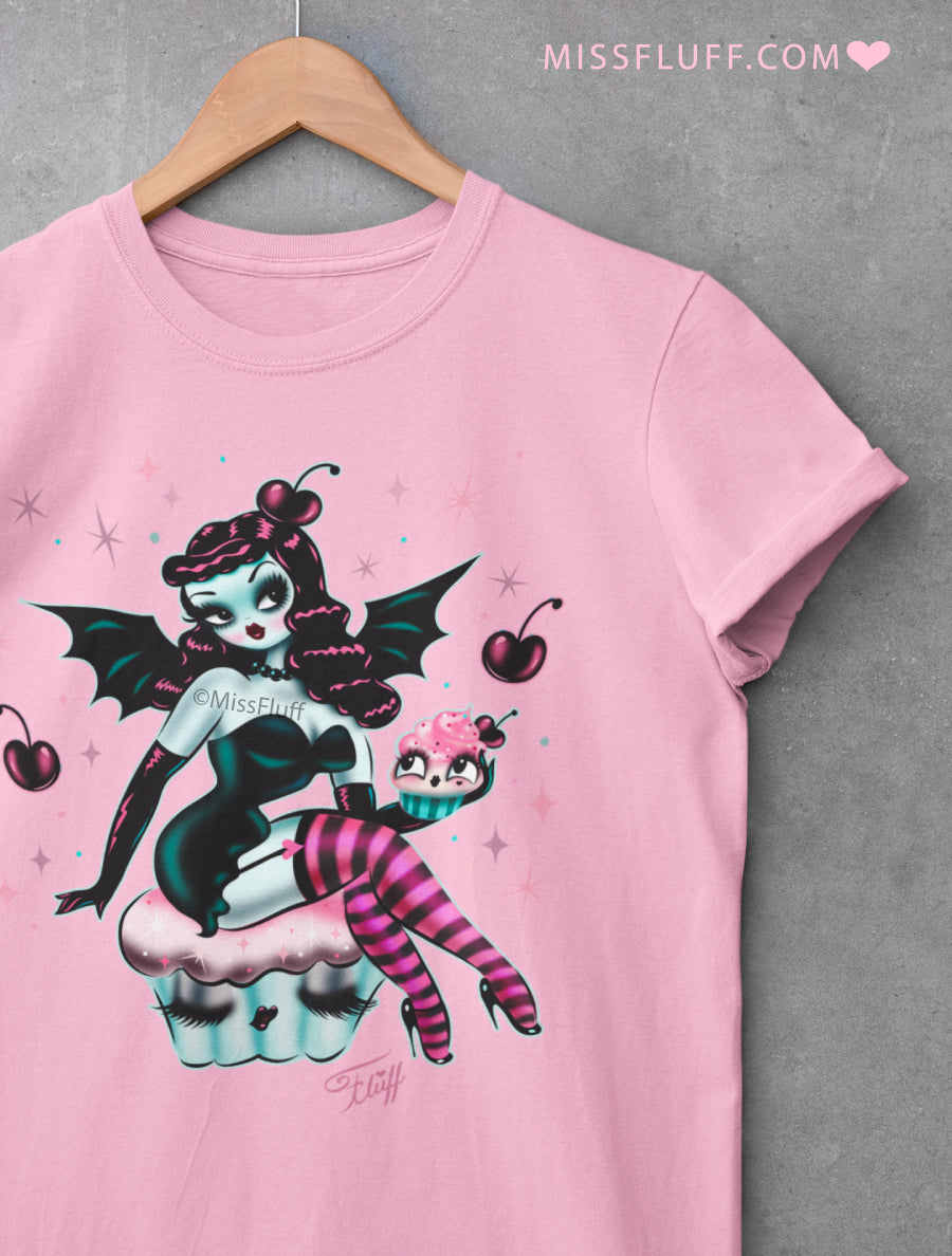 Spooky Cupcake Doll • Women's T-Shirt