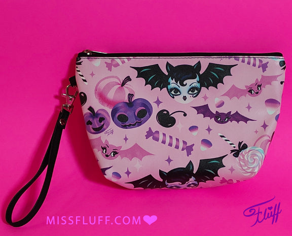Vampire Bat Dolly• Cosmetic Bag