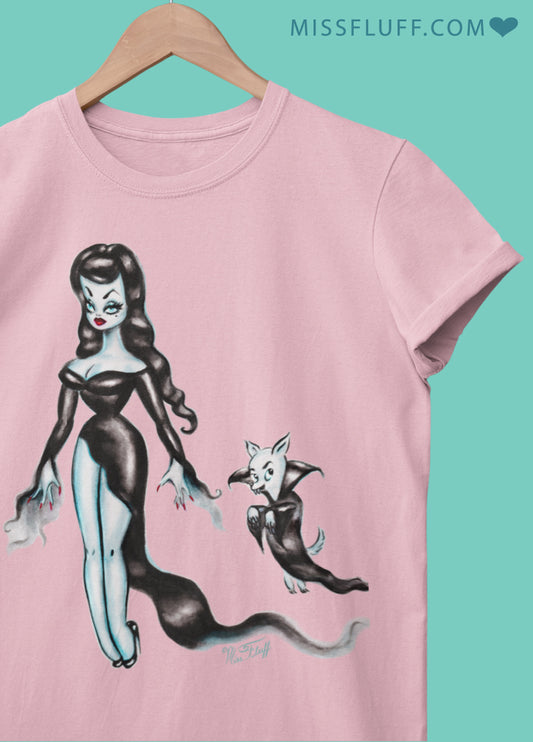 Vampira and Nosferachi • Women's Relaxed Fit T-Shirt