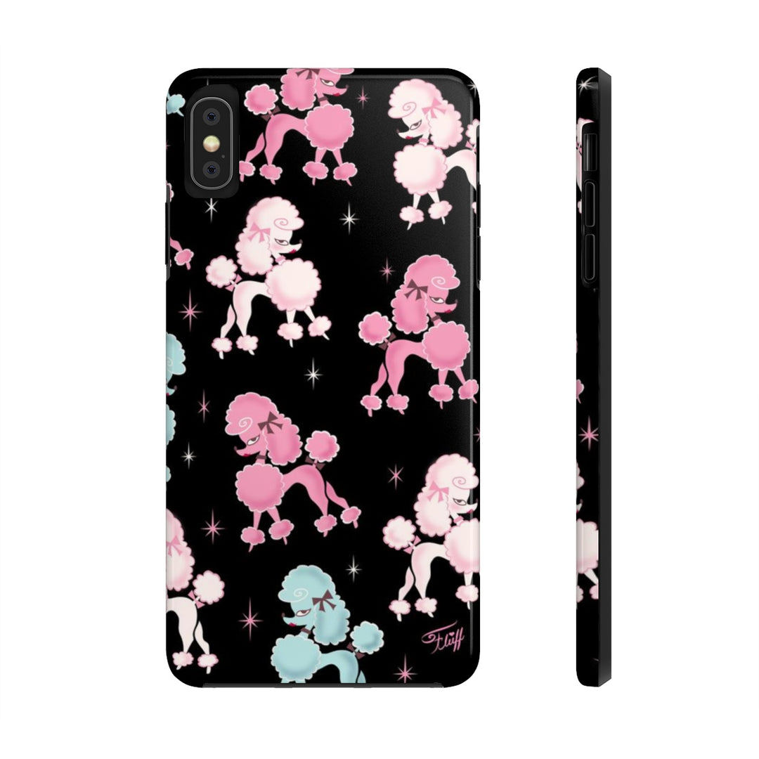 Poodle-rama • Phone Case