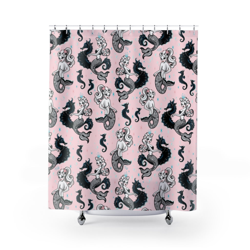 Pearla on Pink • Shower Curtain