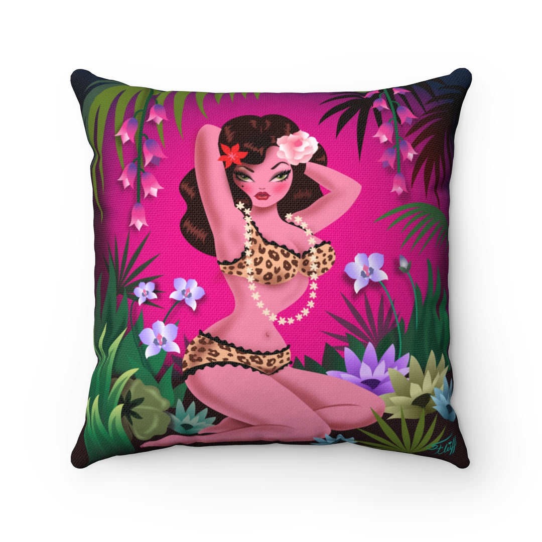 Jungle Flower • Square Pillow