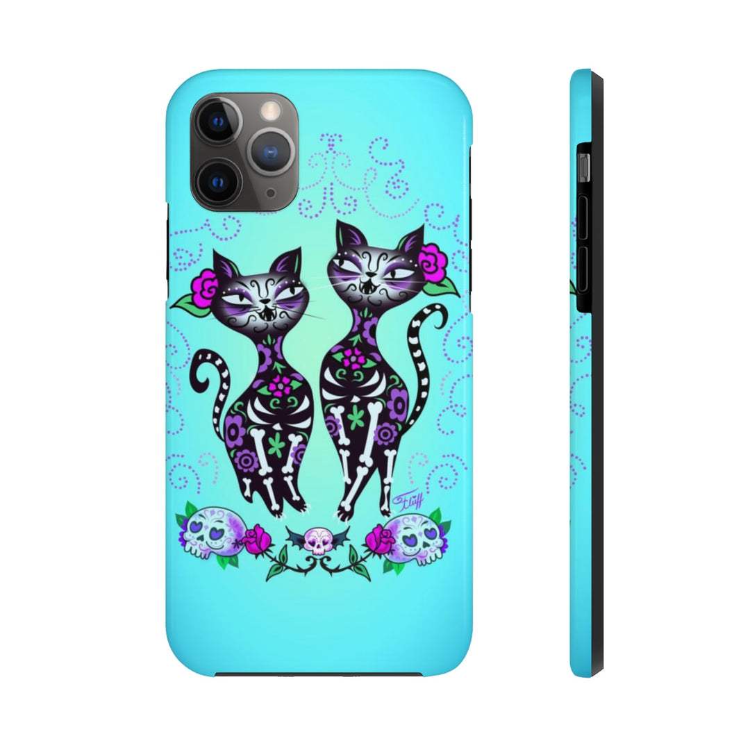 Sugar Skull Cats • Phone Case