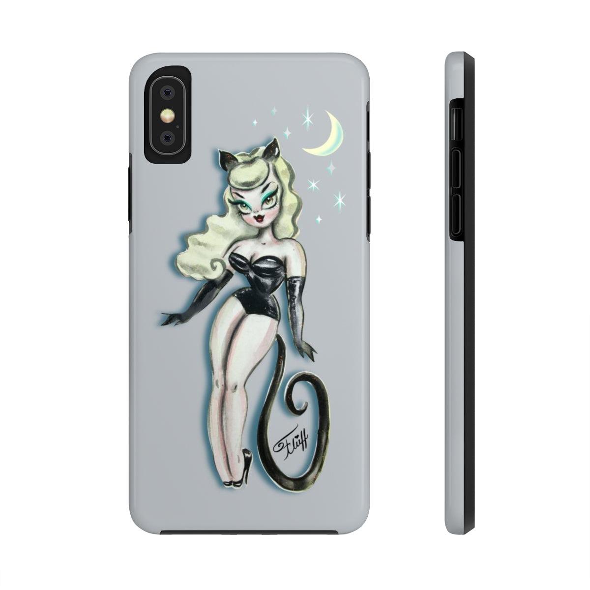 Blonde Cat Girl • Phone Case