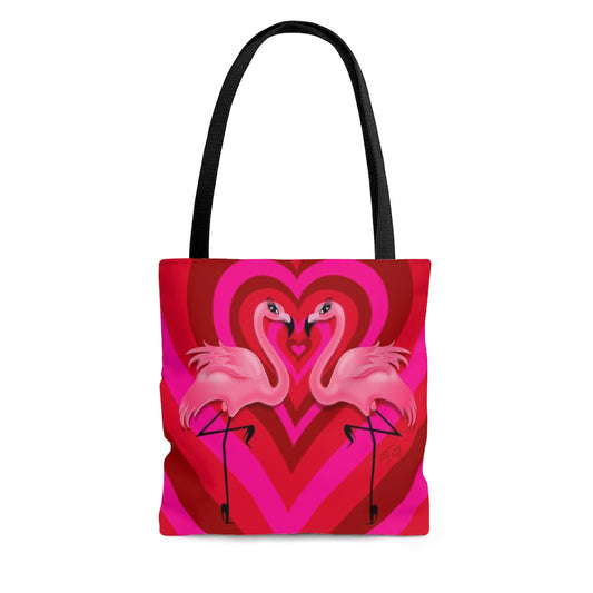 Flamingo Love • Tote Bag
